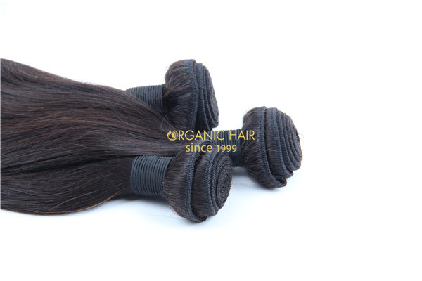 Brazilian natural straight hair extensions